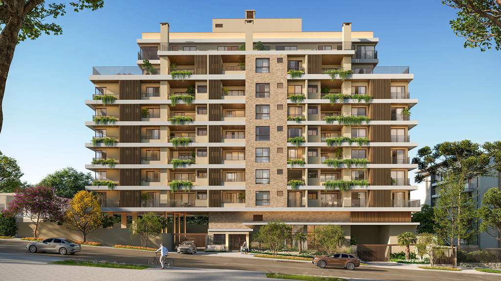 Apartamento para Venda, em Curitiba, bairro Merc�s, 2 dormit�rios, 3 banheiros, 2 su�tes, 1 vaga