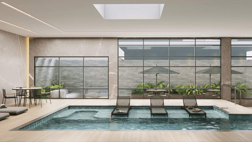 Piscina coberta