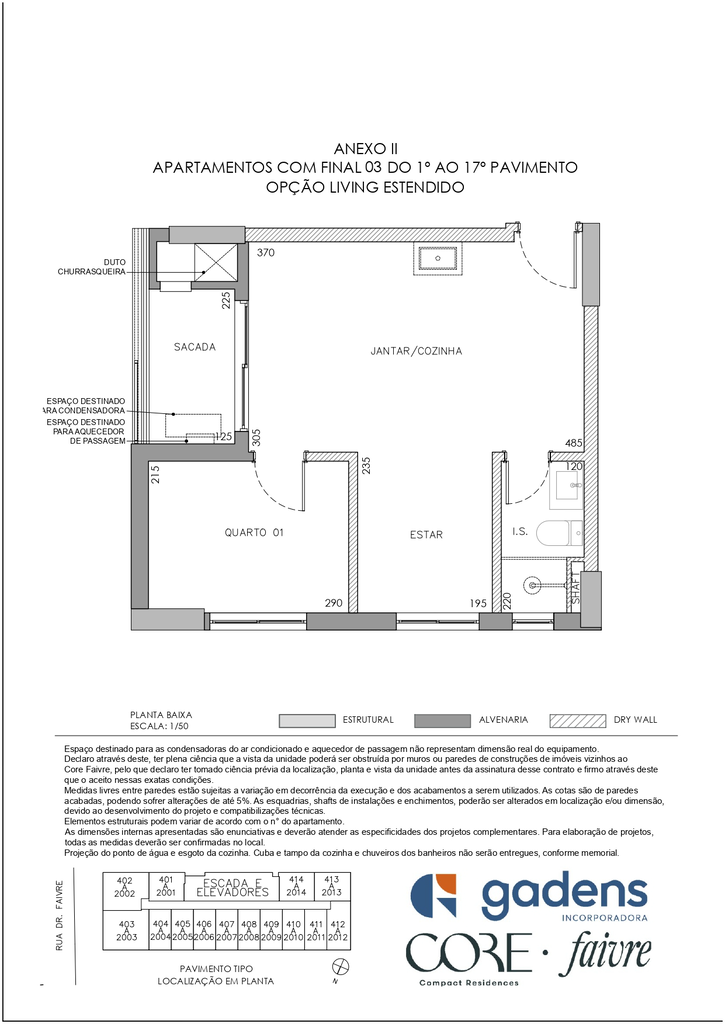 Planta opção living estendido - Final 03