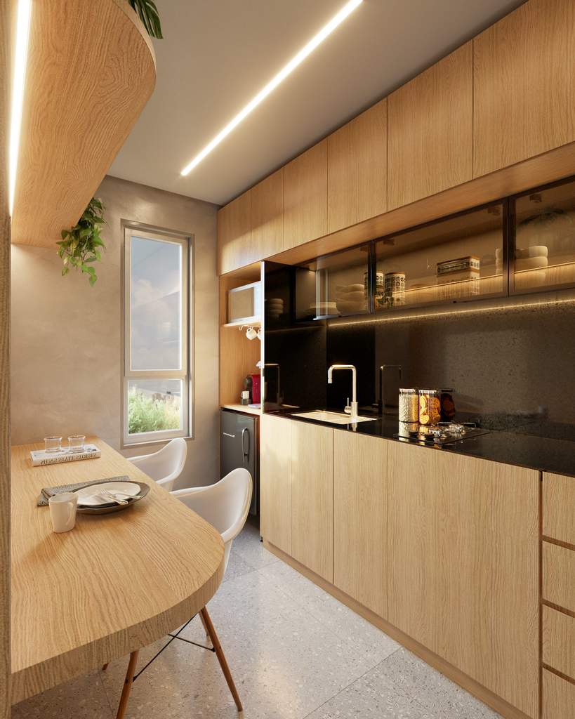 Vis�o da Cozinha